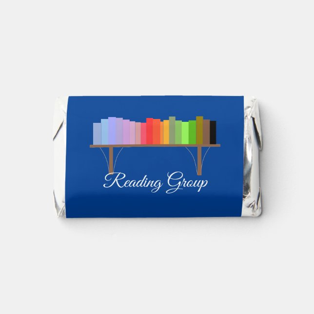 Book Shelf Reading Group Hershey's Miniatures (Front)