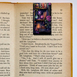 Book Shelves Folding Bookmarks Bookmarkers Business Card