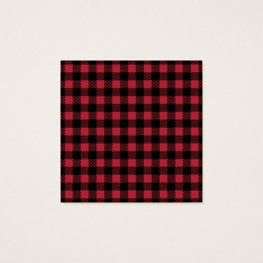 Book Shower Lumberjack Plaid Boy Bear Deer Plaid (Back)