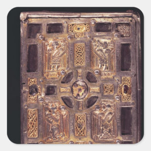 Book-Shrine or Cumdach of Molaise, c.1001-25 Square Sticker