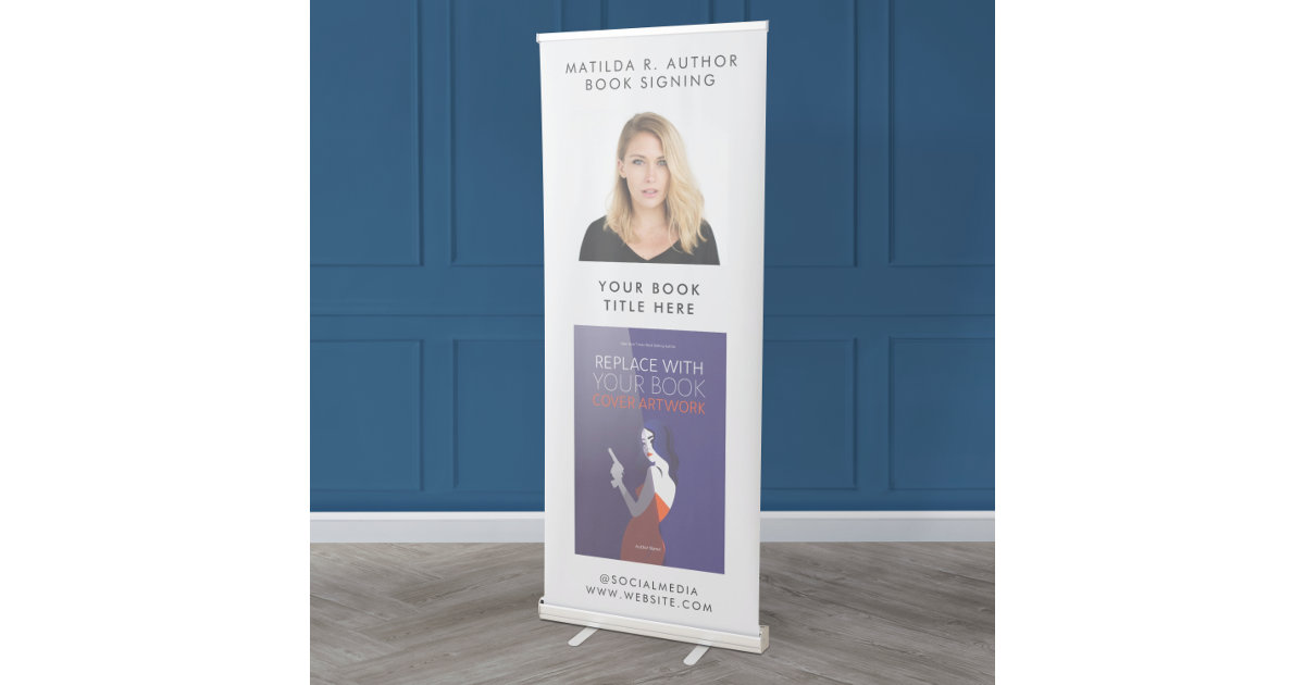 book signing banners