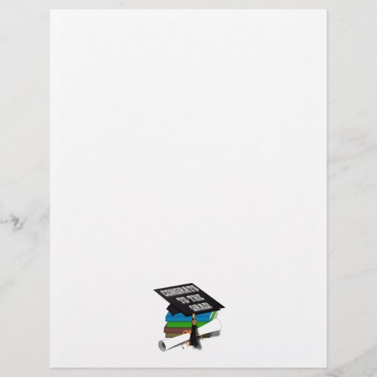 Book Stack "CONGRATS TO THE GRAD" Diploma (Back)