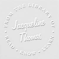 Book Stamp Personal Library Custom Embosser