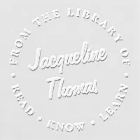  Personalized Library Book Embosser Stamp Custom from