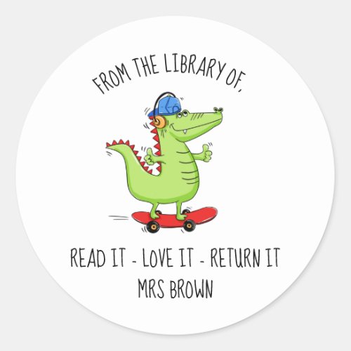 Book stickers Custom Teacher Stickers