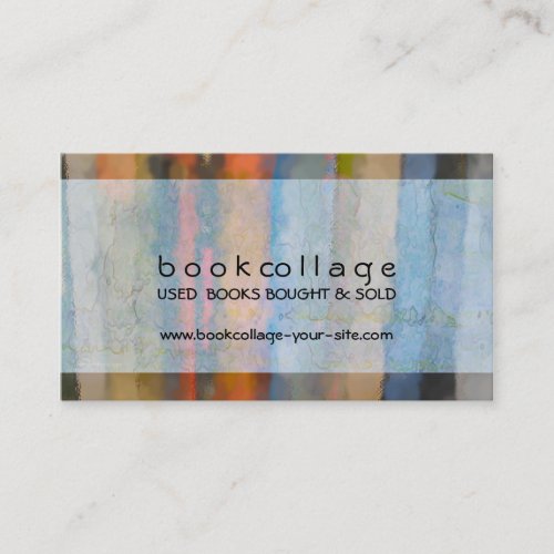Book Store Book Seller Business Card