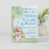 Book Theme Baby Shower Invitation (Standing Front)