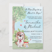 Book Theme Baby Shower Invitation (Front)