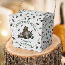 Book Themed Boys Birthday Party  Favor Boxes