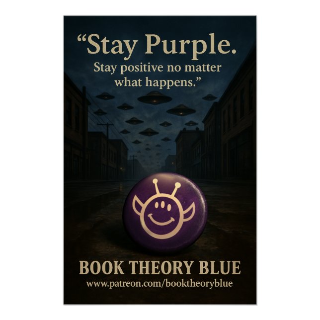 Book Theory Blue Poster 10 (Front)