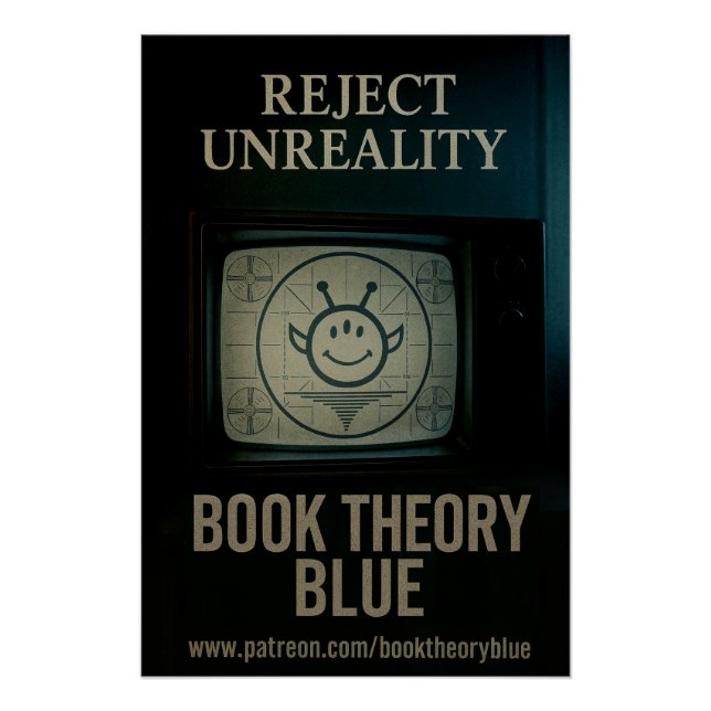 Book Theory Blue Poster 13 (Front)