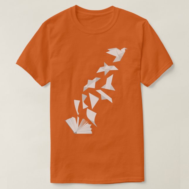 Book To Bird 3 T-Shirt (Design Front)