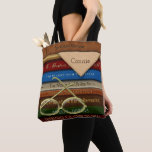 Book Tote - Books And Eyeglasses at Zazzle