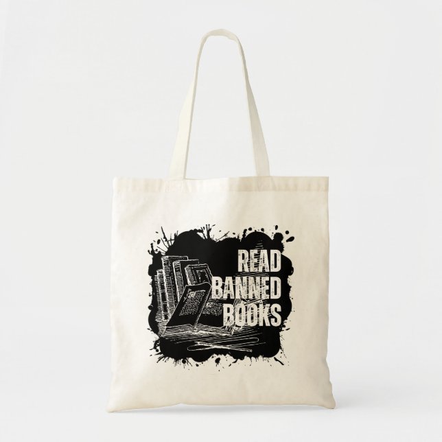 Book Tote Read Banned Books Bag (Front)
