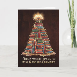 Book Tree Literary Christmas Card