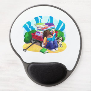 Book Wagon Gel Mouse Pad