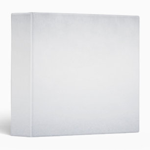 Book White  3 Ring Binder