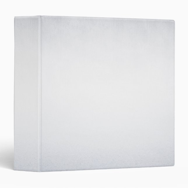 Book White  3 Ring Binder (Front/Spine)