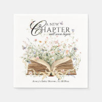 Book Wildflower A New Chapter Begin Baby Shower