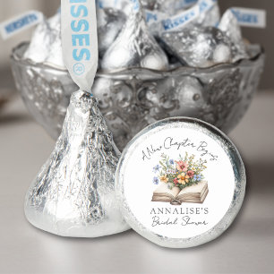 Book Wildflower New Chapter Bridal Shower Hershey®'s Kisses®