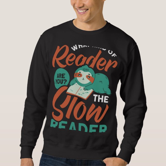 Book  With Books For Literature Friends Book  1 Sweatshirt (Front)