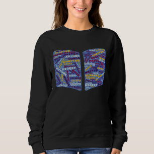Book  Word Cloud Readers  Librarian Men Women Sweatshirt