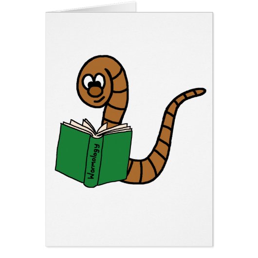Book Worm Cards (Front)