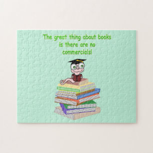 Book Worm Jigsaw Puzzle