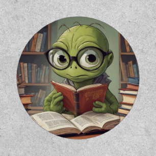 Book Worm Patch