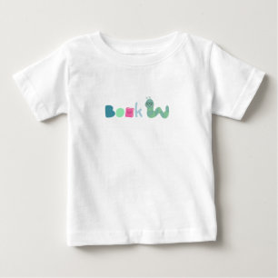 "Book Worm" Toddler Tee