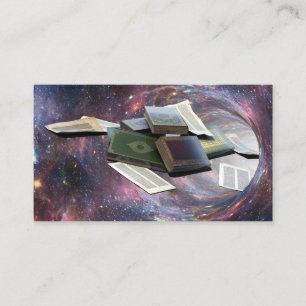 Book Wormhole Business Card