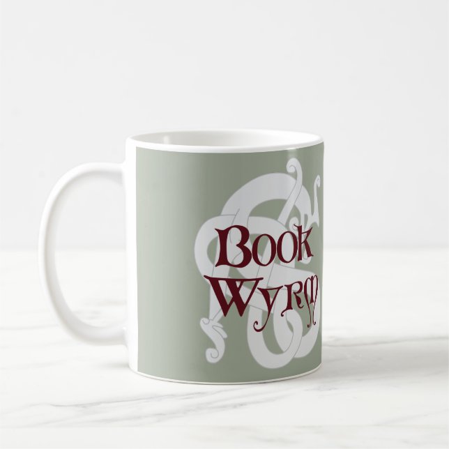 Book Wyrm Mug (Left)