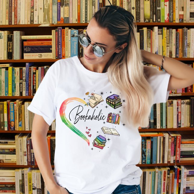 Bookaholic Tshirt (Creator Uploaded)