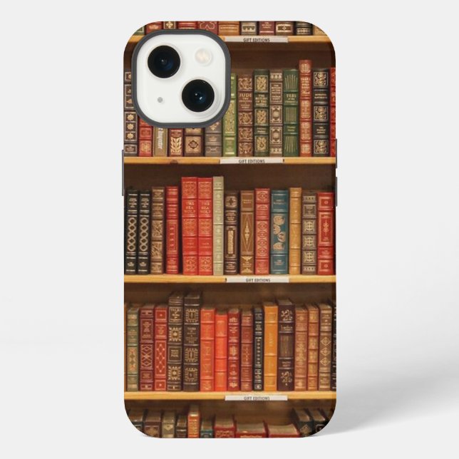 Bookcase iPhone Case (Back)