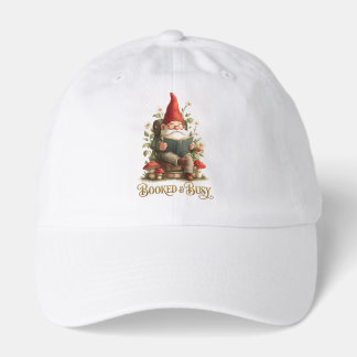 Booked and Busy Reading Gnome Hat