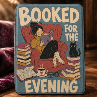 Booked for the Evening Book Lover Kindle Case