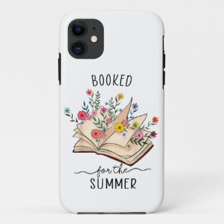 Booked For The Summer Reading Librarian Read Wildf iPhone 11 Case