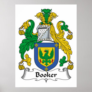 Booker Family Crest Poster
