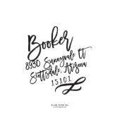 Booker Self-Inking Family Return Address Stamp (Stamp)