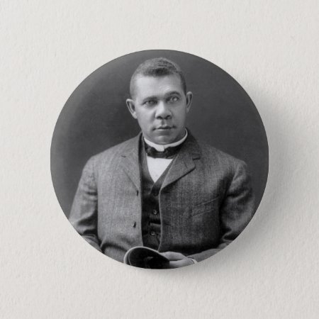 Booker T. Washington, 1903 Pinback Button
