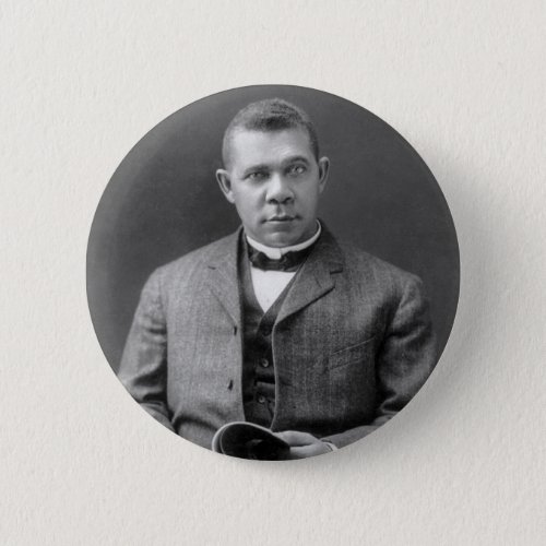 Booker T Washington 1903 Pinback Button