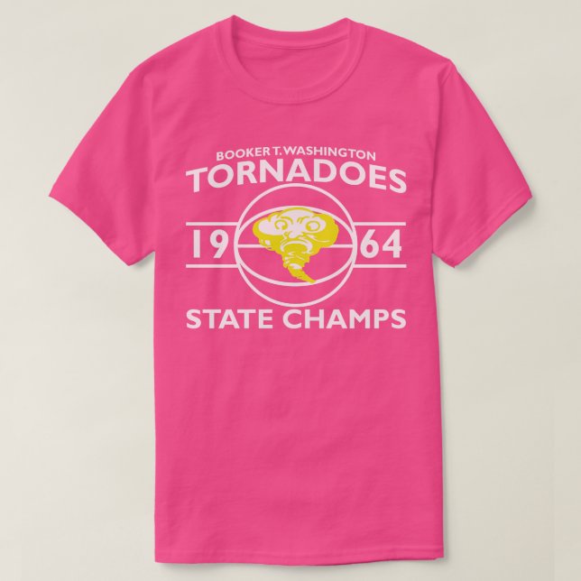 Booker T Washington High School State Champions T-Shirt (Design Front)