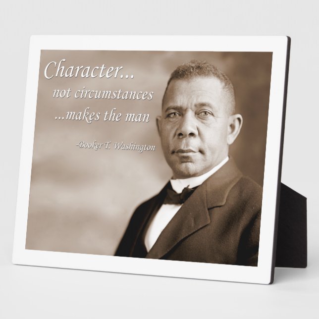 Booker T. Washington Plaque (Side)