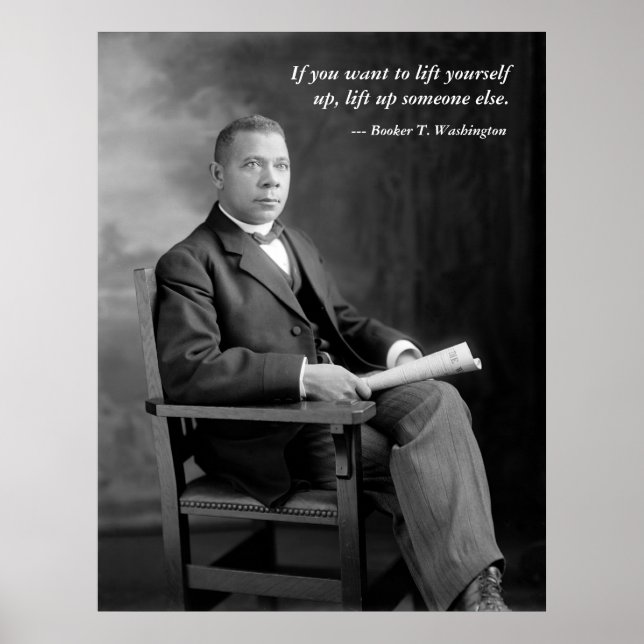 Booker T. Washington Poster (Front)