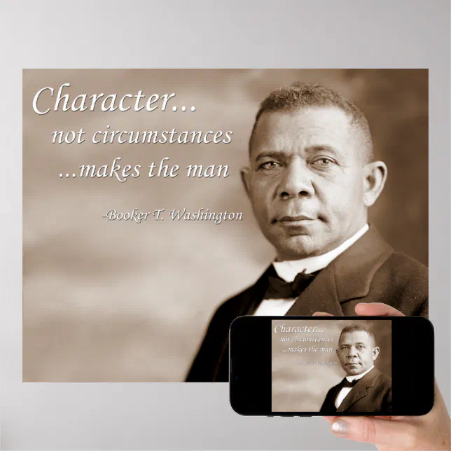 Booker T. Washington Poster | Zazzle