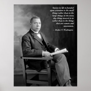 Booker T. Washington Poster
