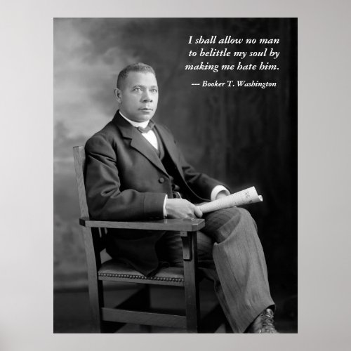 Booker T Washington Poster