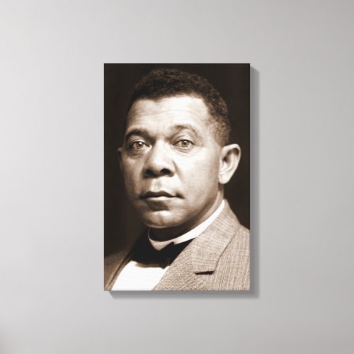 Booker T Washington The Great Accommodator Canvas Print