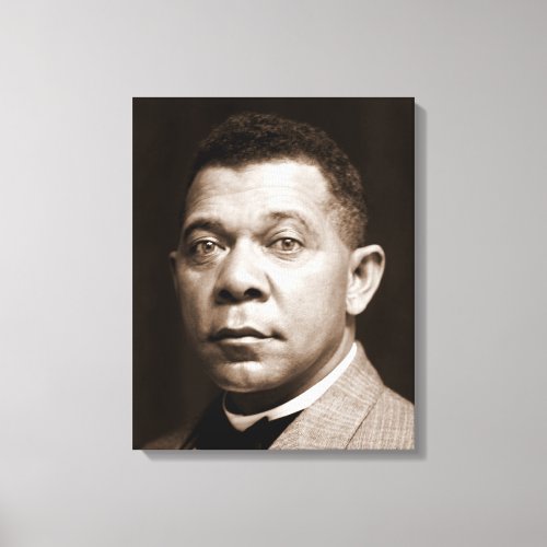 Booker T Washington The Great Accommodator Canvas Print