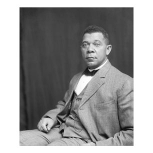 Booker Taliaferro Washington: Black Educator Photo Print